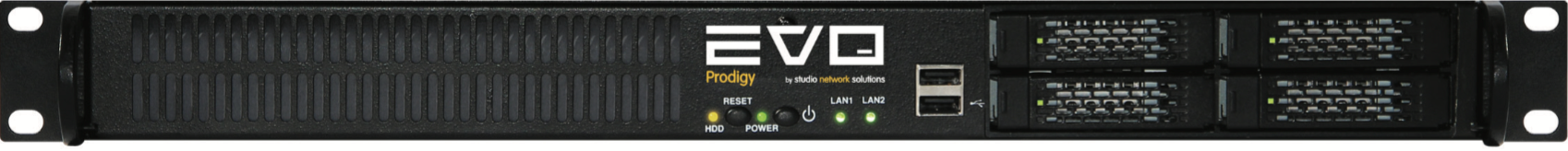1U EVO rackmount Prodigy