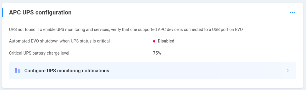 APC UPS