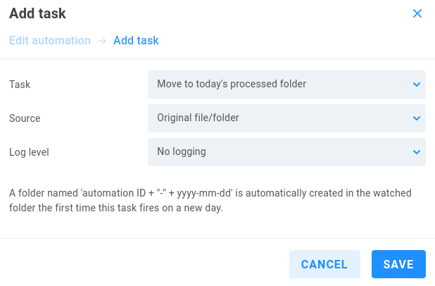 automation processed