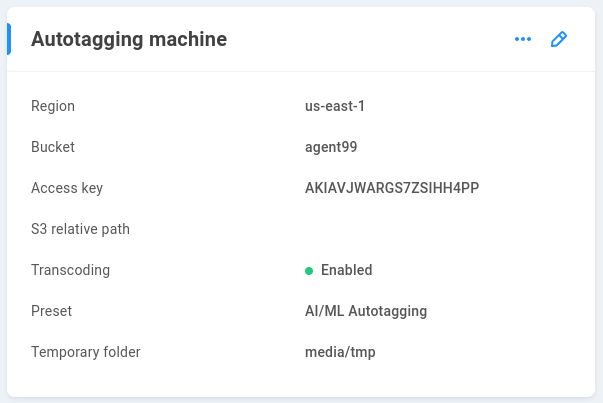 autotagging machine