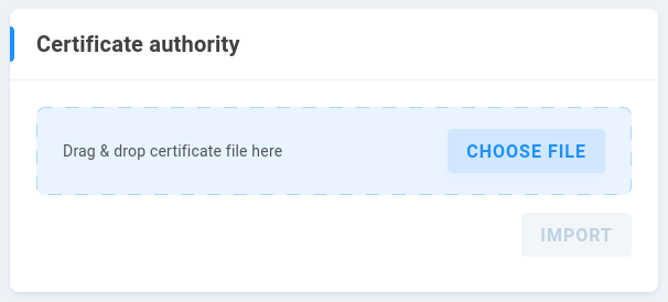 certificate authority