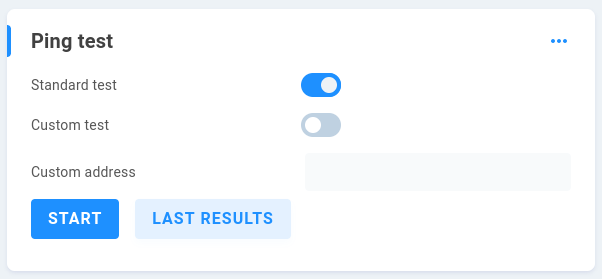 ping test
