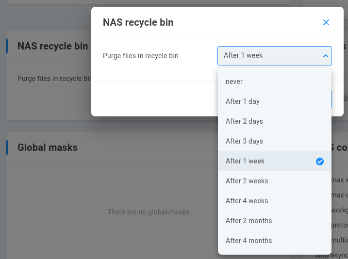 recycle bin retention