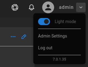 dark mode toggle