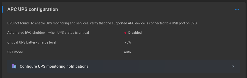 APC UPS