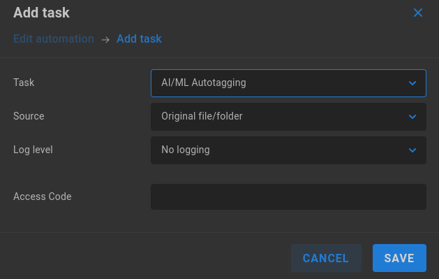 automation autotag