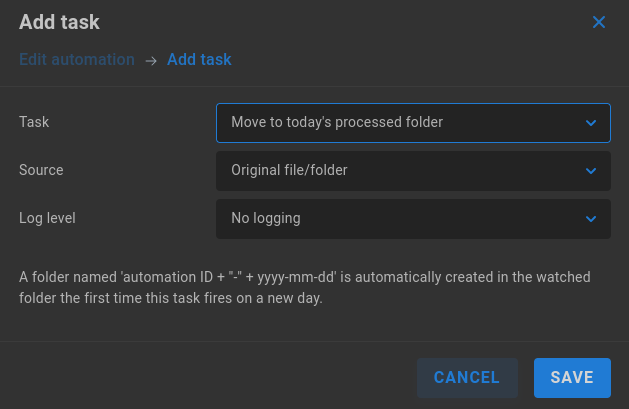 automation processed
