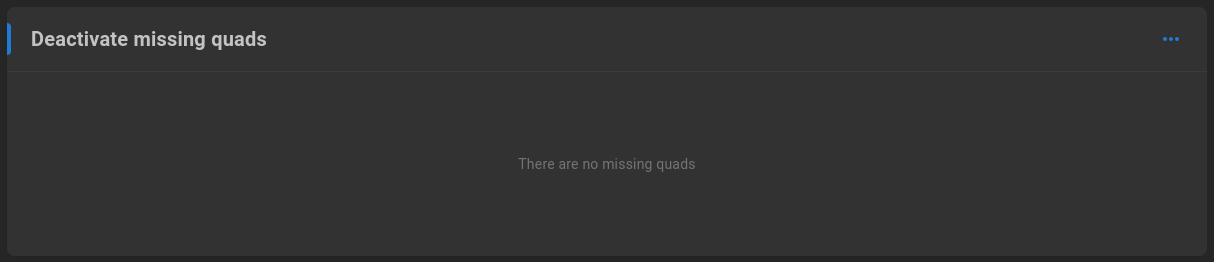 missing quads
