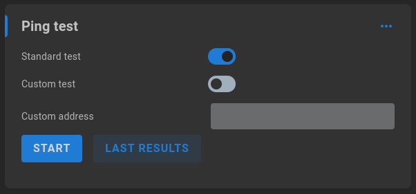 ping test