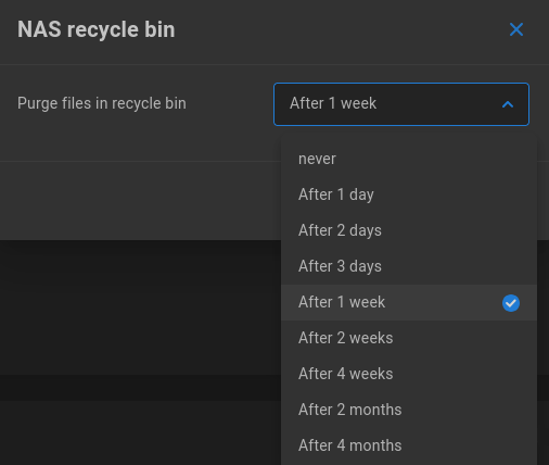recycle bin retention