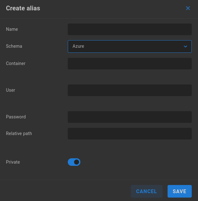 Azure alias
