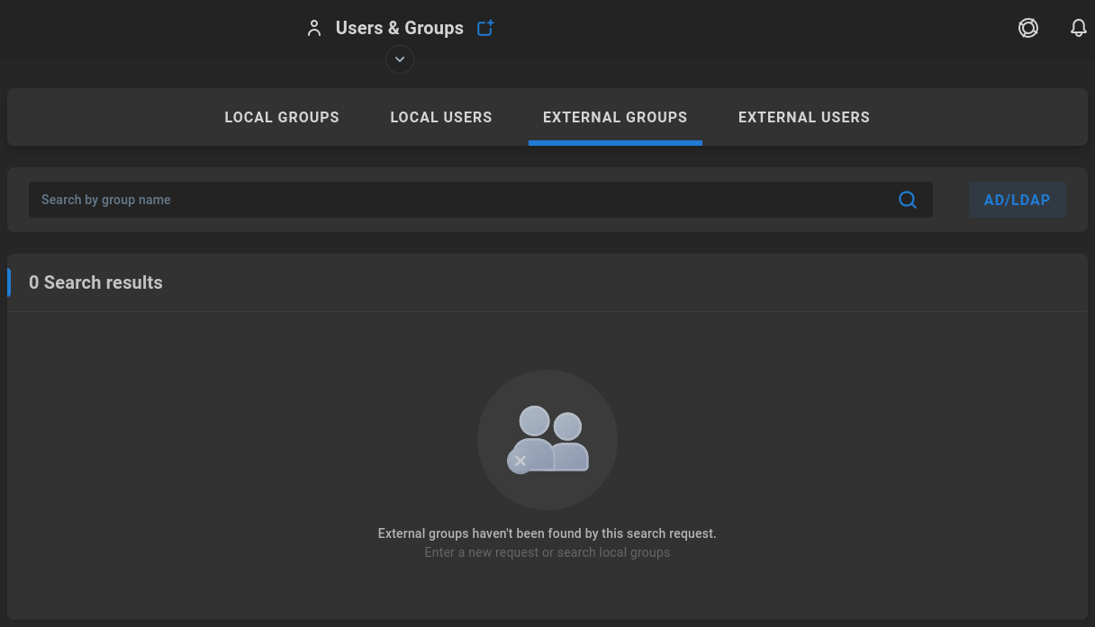 external groups