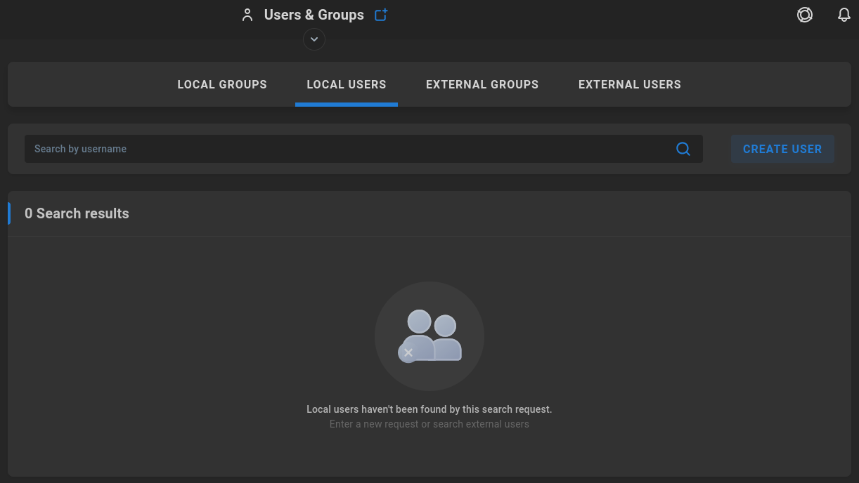 local users