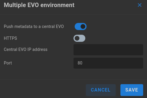 multiple EVOs