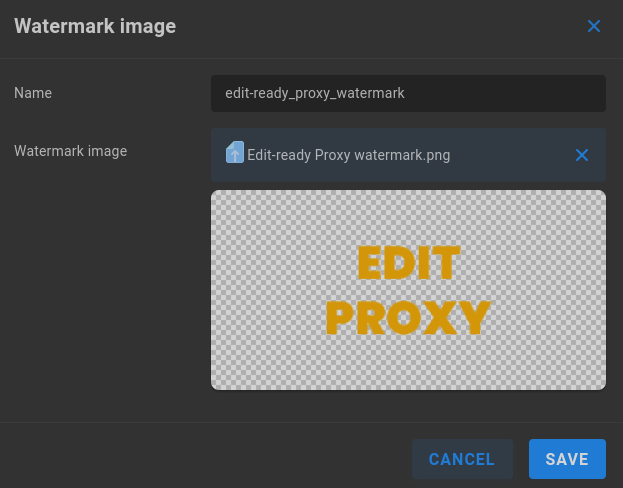 new watermark