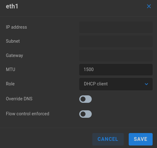 Override DNS
