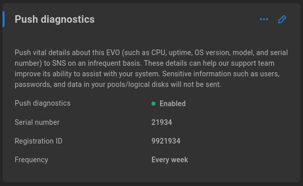 push diagnostics