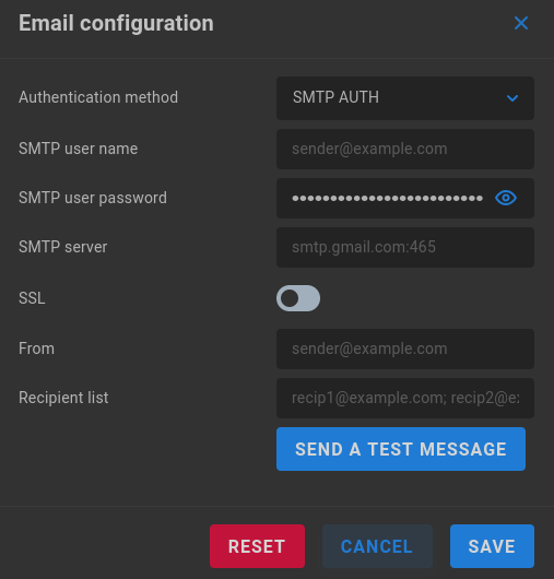 SMTP AUTH